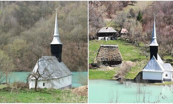 biserica lacul valea sesii