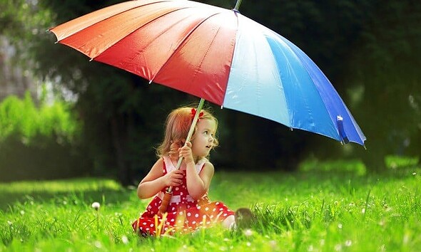 copil meteo umbrela