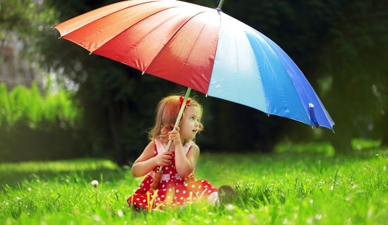copil meteo umbrela