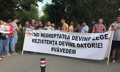 protest alba iulia