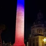 columna lui Traian tricolor