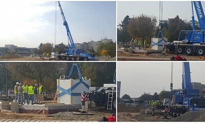 monument unire constructie