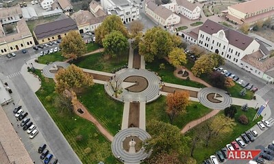 parc piata 1848 blaj