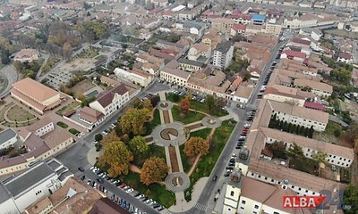 parc piata 1848 primarie blaj