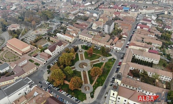 parc piata 1848 primarie blaj