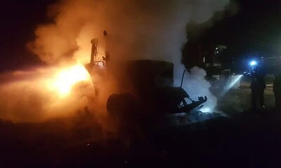 incendiu tractor 1