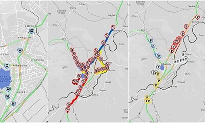 colaj parcari autobuze