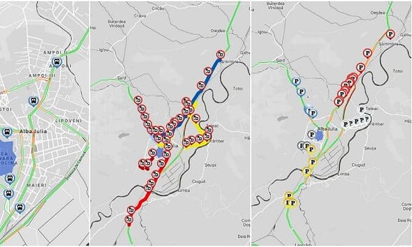colaj parcari autobuze