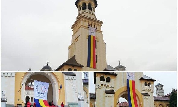 steag pe catedrala