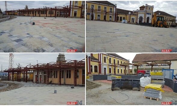 parcare lucrari gara statie cfr alba iulia