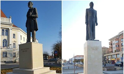 statui iuliu maniu ion ic bratianu