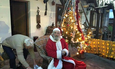 mos craciun la santimbru