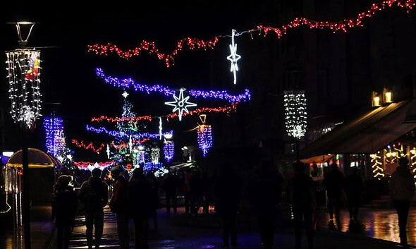 iluminat festiv cugir