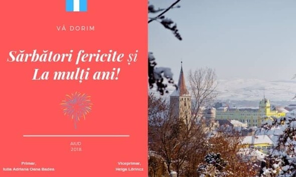 mesaj craciun primaria aiud