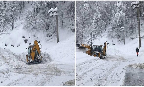 deszapezire dupa avalansa arieseni