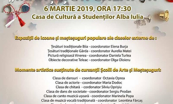 afis martisor calator 2019