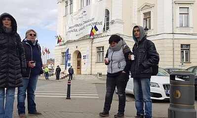 protest CA Alba Iulia