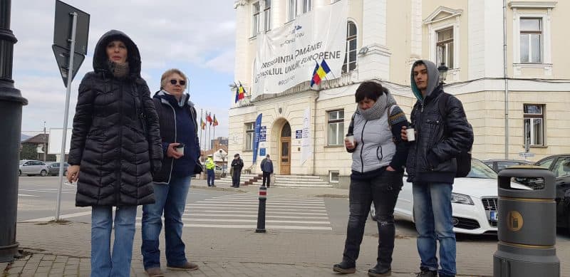 protest CA Alba Iulia