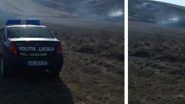 colaj incendiu vegetatie