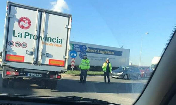 trafic blocat