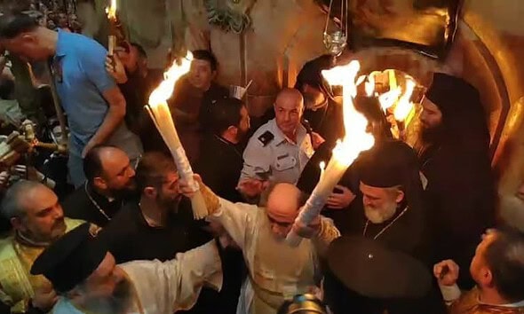 lumina sfanta ierusalim 2019