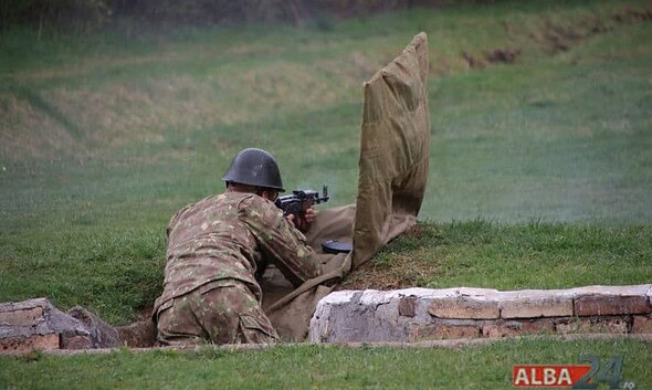 militar trageri poligon