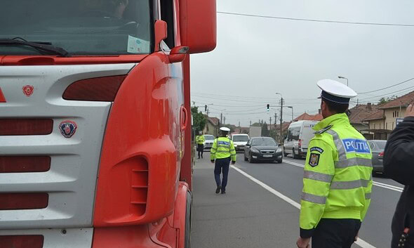 actiune politia trafic