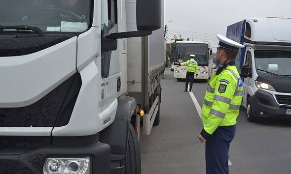 actiune politia trafic