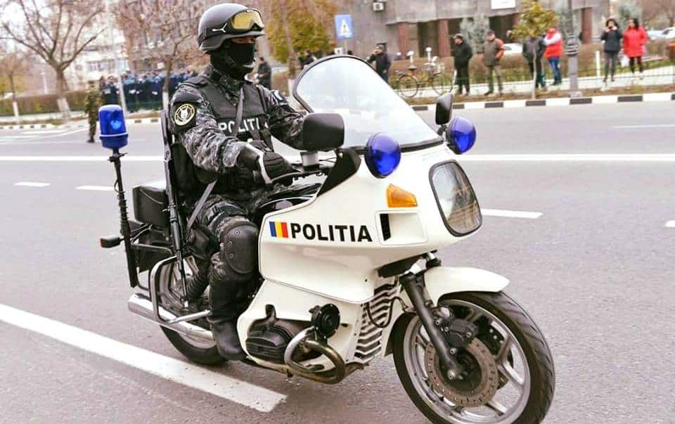 motocicleta politia