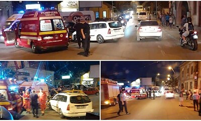 accident aiud noaptea