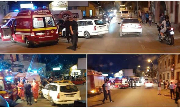 accident aiud noaptea
