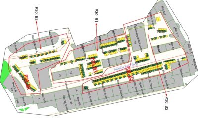 harta locuri noi parcare centru 280 columna alba iulia