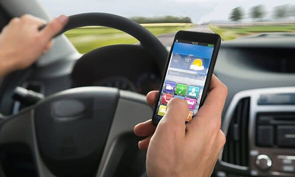 telefon mobil volan