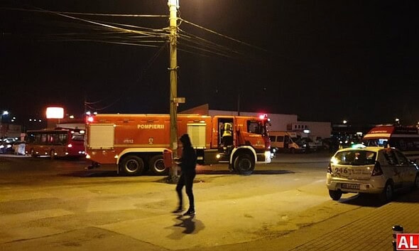 incendiu gara