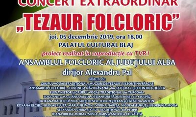 Afis Tezaur Folcloric Blaj 5 dec 2019