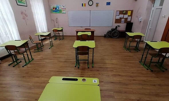 sala clasa pregatire examen