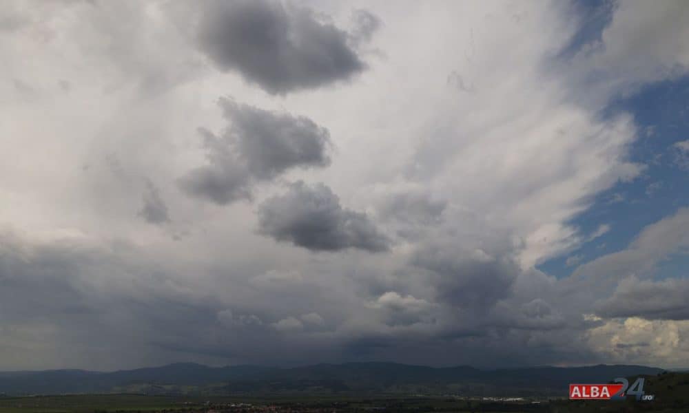 Warning: YELLOW STORM CODE in Alba county, valid until 17.00.  Targeted localities