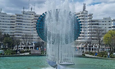fantana arteziana foto plesa