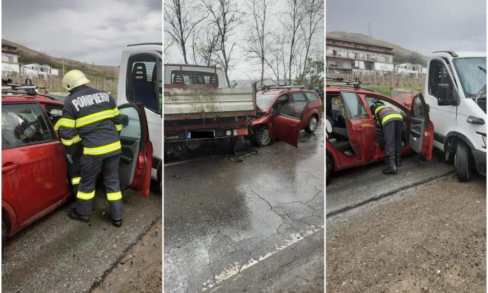 ΕΝΗΜΕΡΩΣΗ ΦΩΤΟΓΡΑΦΙΑΣ ΤΡΟΧΙΚΟ ΑΤΥΧΗΜΑ μεταξύ Blaj και Crăciunelu de Jos: Τρεις άνθρωποι τραυματίστηκαν από τη σύγκρουση μεταξύ δύο αυτοκινήτων