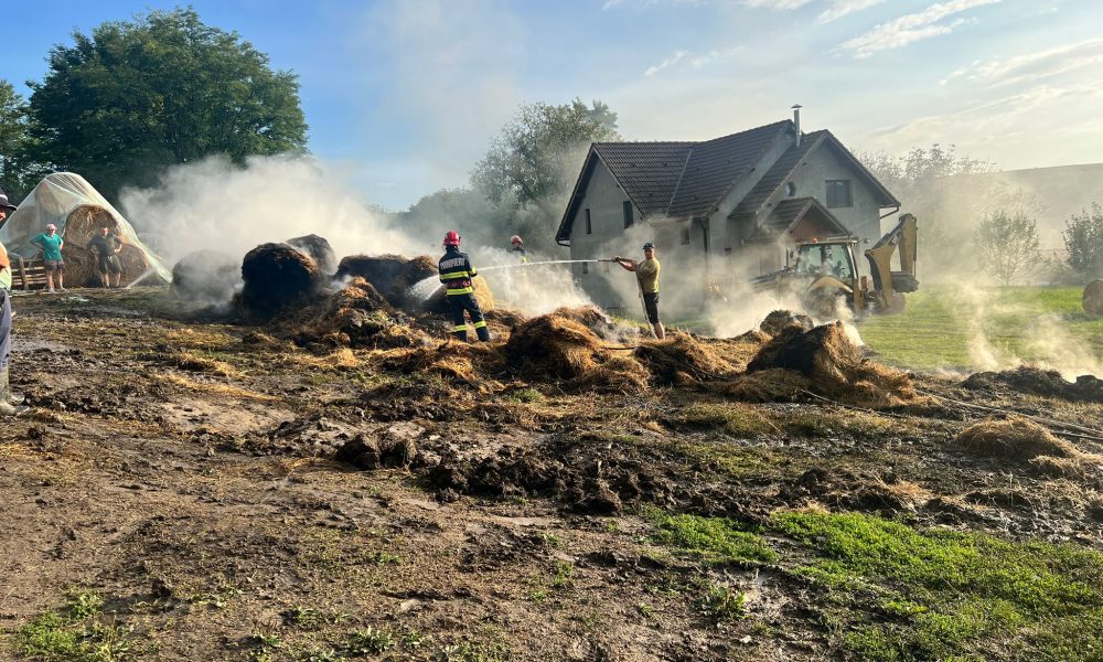 incendiu la Farau