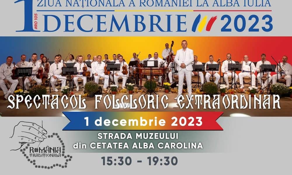 Afis România tradițională – festival de tradiții și obiceiuri