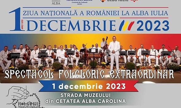 Afis România tradițională – festival de tradiții și obiceiuri