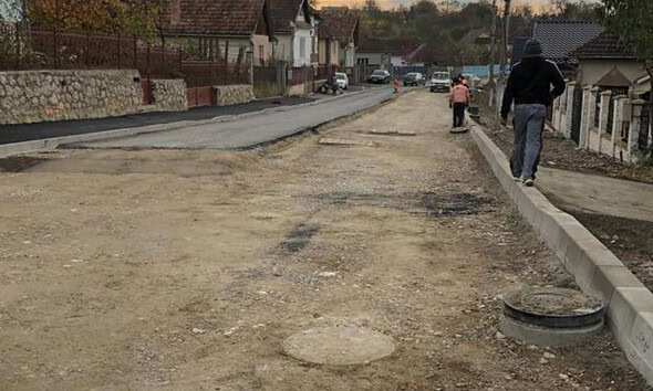 lucrari asfaltare restrictii strada aiud