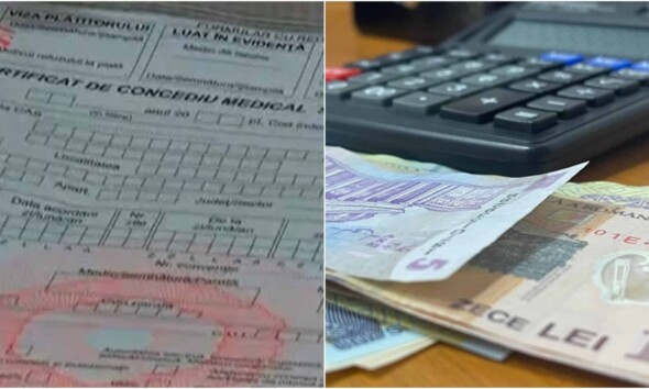 Indemnizația pentru concediul medical va fi REDUSĂ