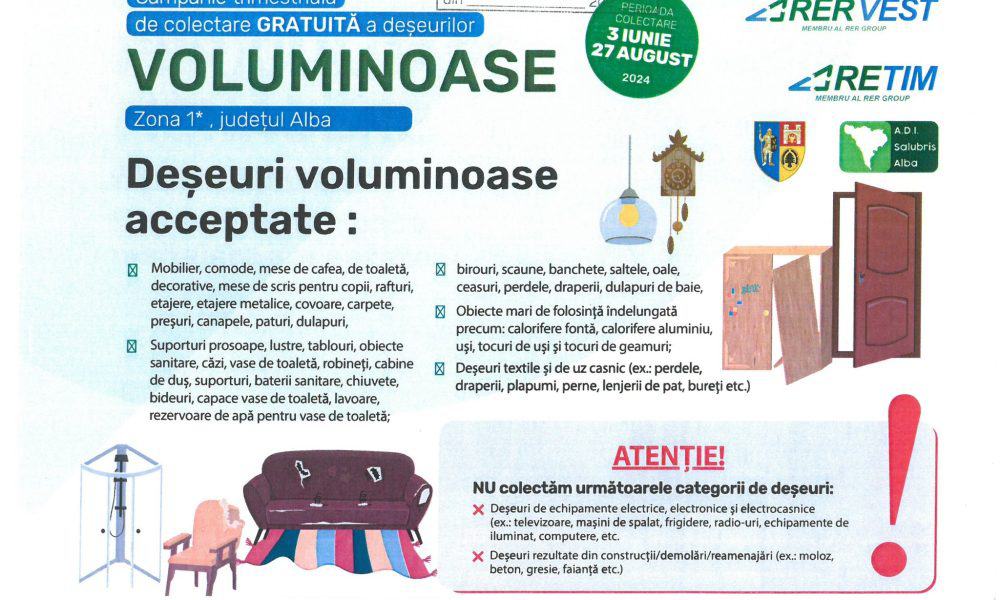 campanie deseuri voluminoase