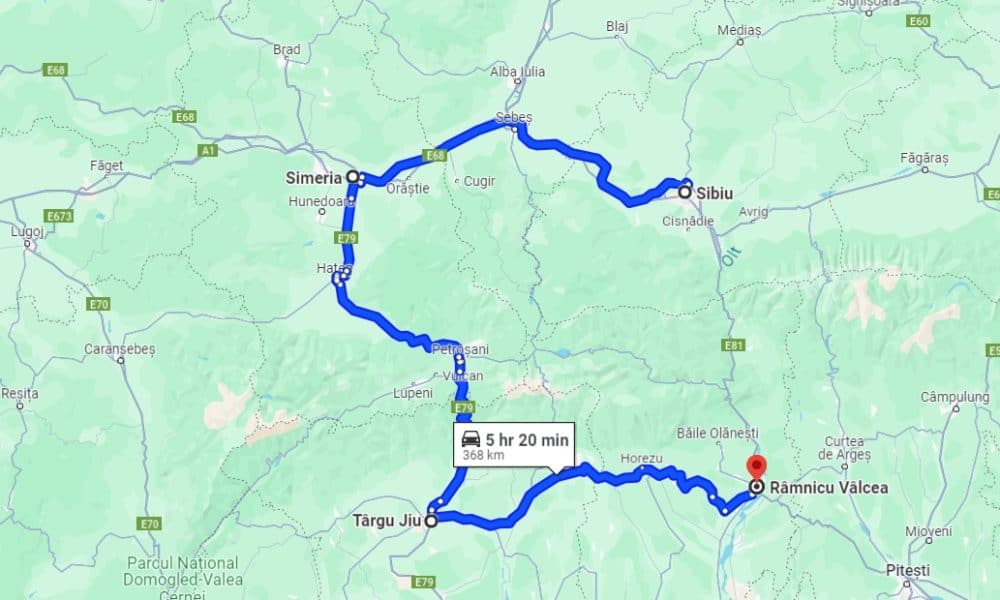 Rute ocolitoare după ce se închide Valea Oltului