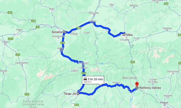 Rute ocolitoare după ce se închide Valea Oltului