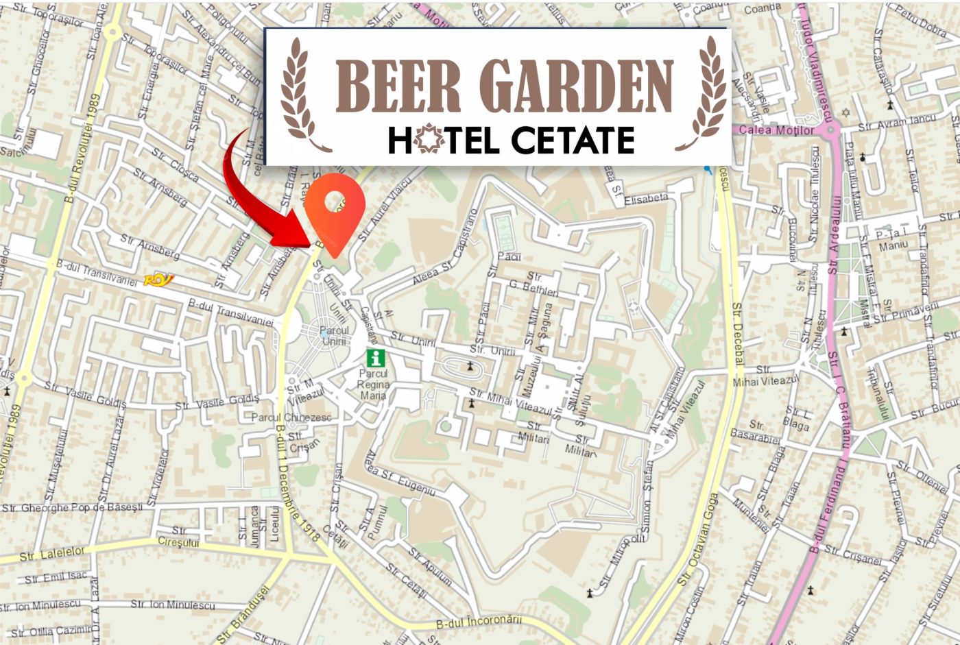 Terasa Beer Garden Hotel Cetate Alba Iulia