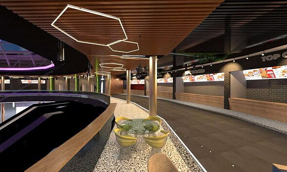 Alba Mall renovează zona de food court