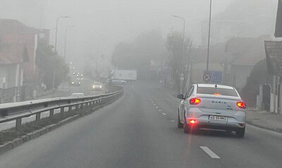 ceata toamna avertizare meteo ceata semafor